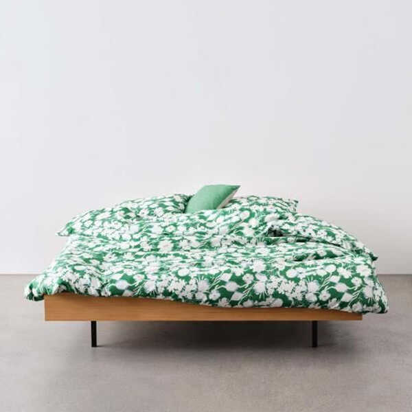 Marc O'Polo Dekbedovertrek Hanne - Vivid Green - Afbeelding 3