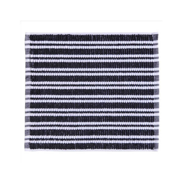 DDDDD Vaatdoek Stripe 30x30cm - Black