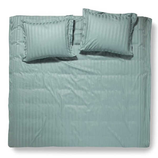 Cinderella Dekbedovertrek Damai Linea Satijn - Green Mist - OP=OP
