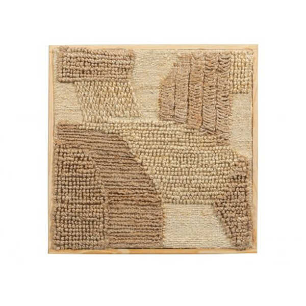 BePureHome Wanddecoratie Speck 60x60cm - Multicolor