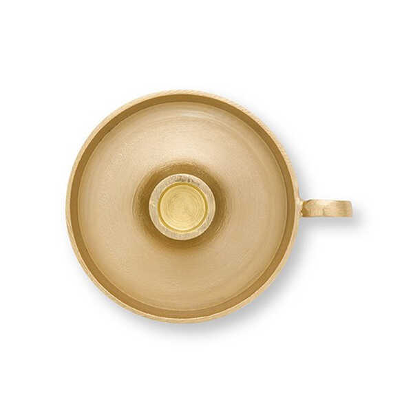 vtwonen Kandelaar met oor 12x5cm - Goud - Afbeelding 3