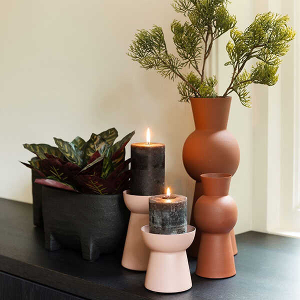 Vaas Doreen 11,5cm - Leger Groen - Afbeelding 2