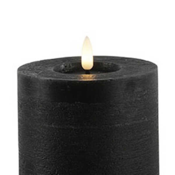Stompkaars Lyon Ø10x15cm LED - Zwart - Afbeelding 3