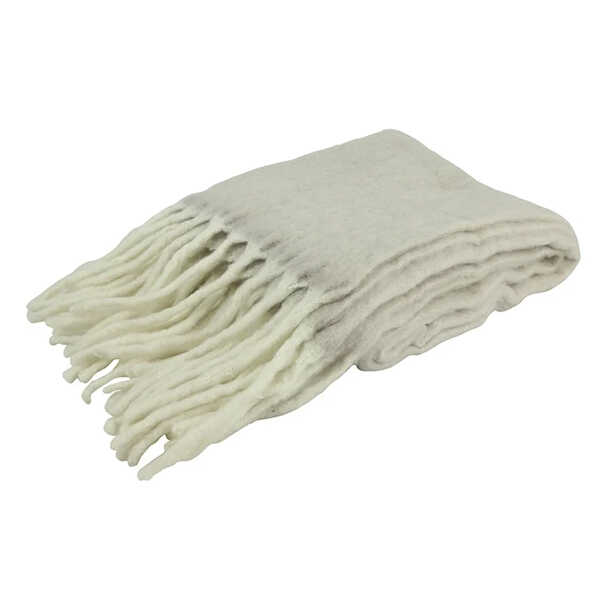 Plaid Britta 170x125cm - Crème - OP=OP