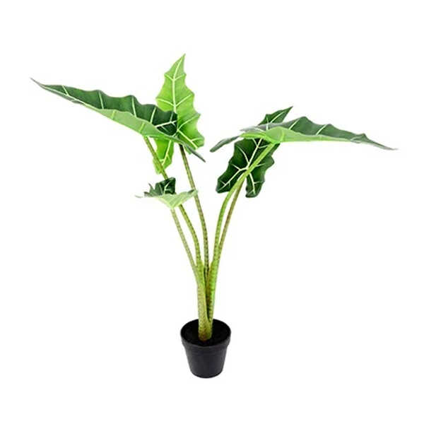 Kunstplant Alocasia Sarian 50x80cm - Groen