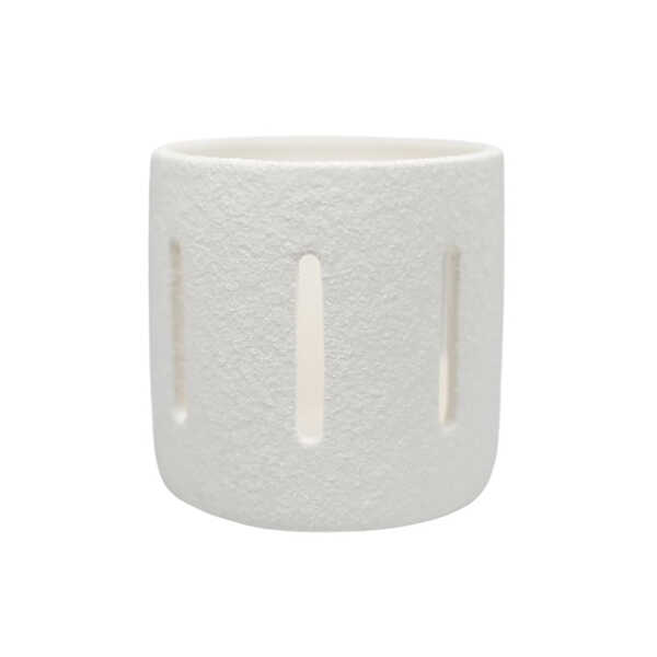 Leeff Theelichthouder Tess L - Wit
