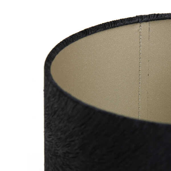 Lampenkap LUBIS Cilinder Ø25x18cm - Zwart - Afbeelding 6