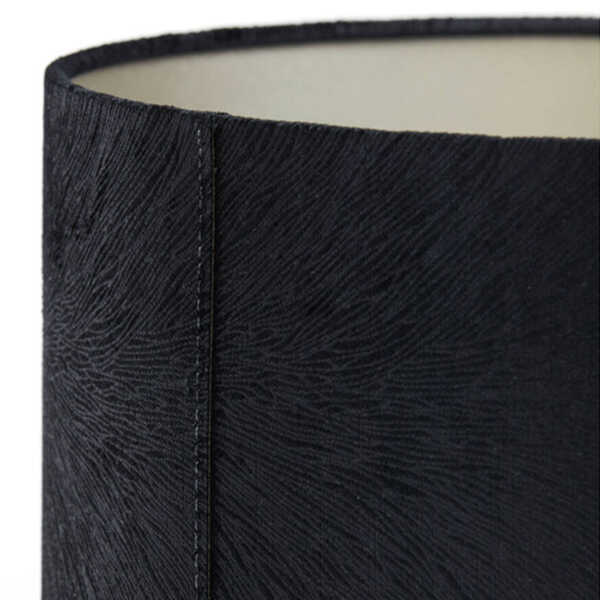 Lampenkap LUBIS Cilinder Ø25x18cm - Zwart - Afbeelding 4