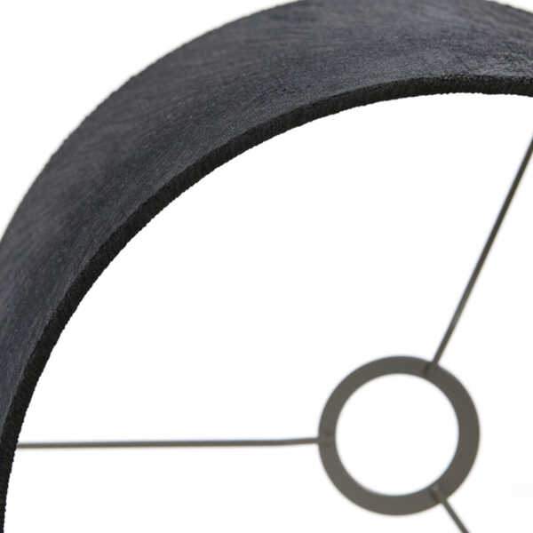 Lampenkap LUBIS Cilinder Ø25x18cm - Zwart - Afbeelding 3