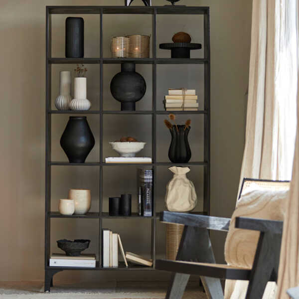 Vaas FEYO Ø15x21cm Keramiek - Crème - Afbeelding 2