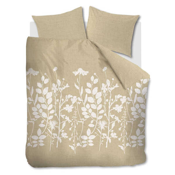 Ariadne Dekbedovertrek Plant - Yellow - OP=OP