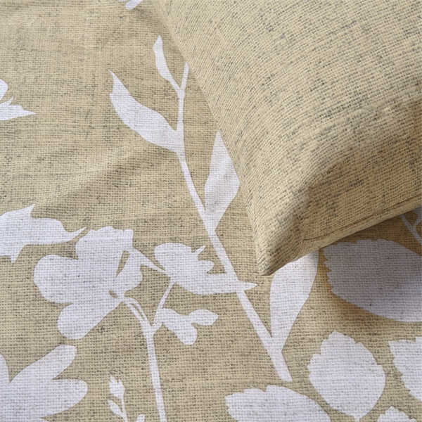 Ariadne Dekbedovertrek Plant - Yellow - OP=OP - Afbeelding 3