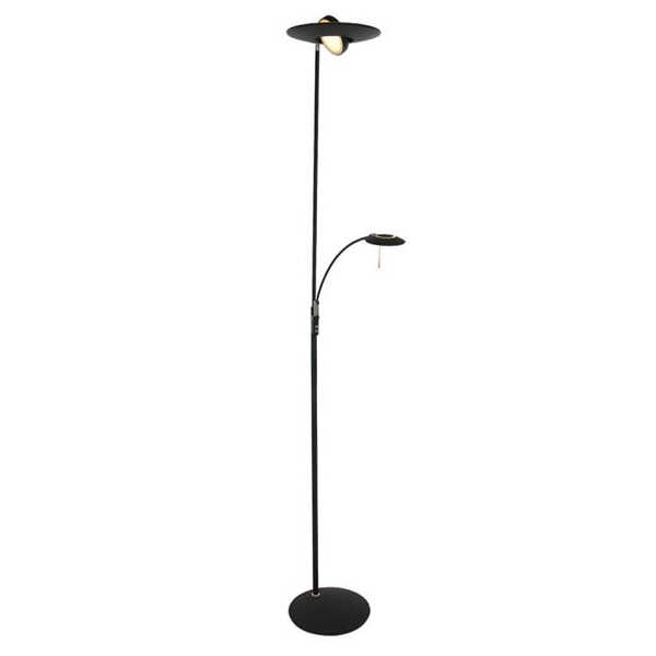 Vloerlamp Zenith LED 185cm - Zwart