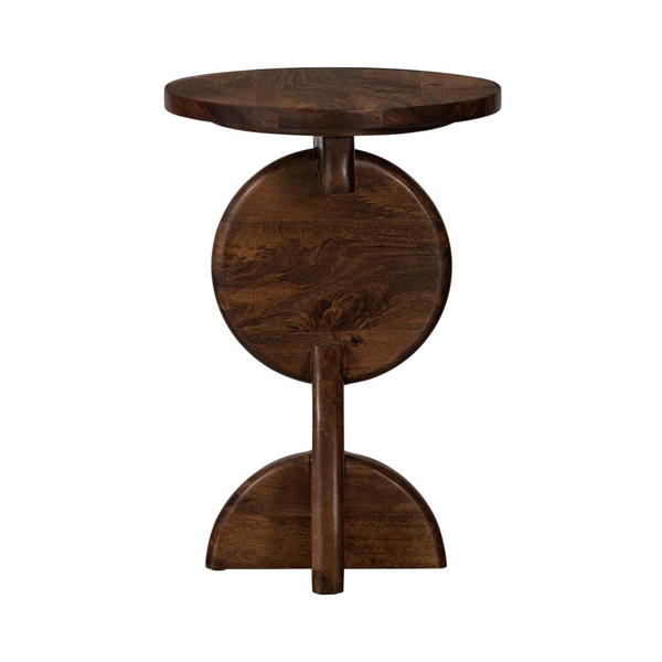 WOOOD Bijzettafel Nori Mangohout - Warm Bruin - Afbeelding 5