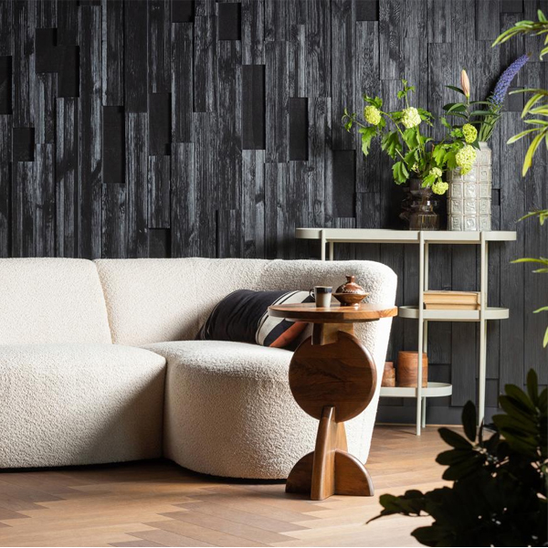 WOOOD Bijzettafel Nori Mangohout - Warm Bruin - Afbeelding 2