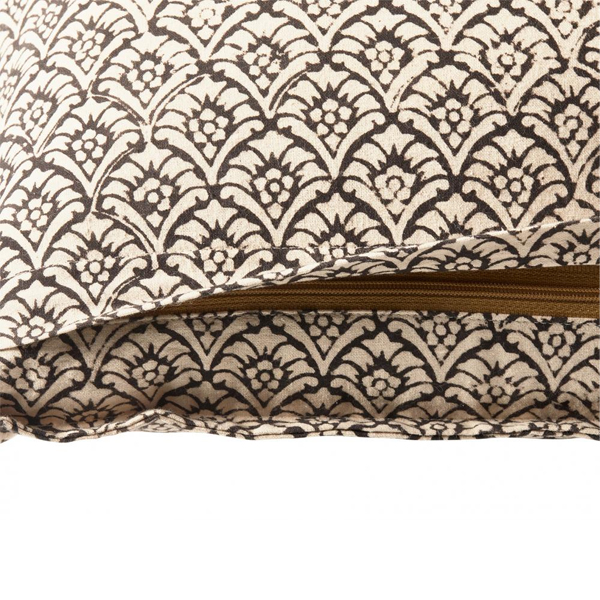 BePureHome Sierkussen Coddle 40x60cm - Zwart Offwhite OP=OP - Afbeelding 5