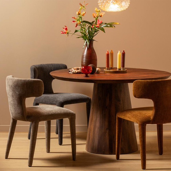 BePureHome Eetkamerstoel Permit set/2 - Zand - Afbeelding 2