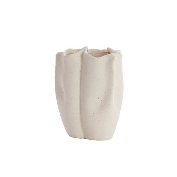 Vaas SANGULI 36,5cm Keramiek - Crème