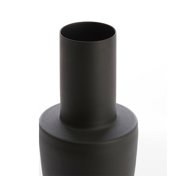Vaas DATUH Ø29x55cm - Zwart - Afbeelding 2