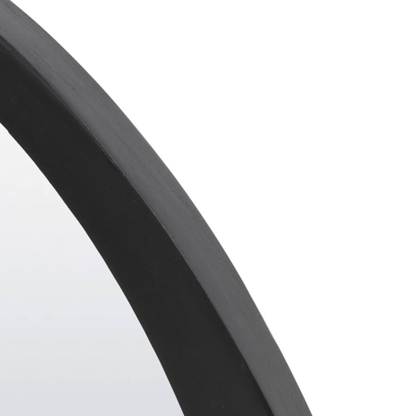 Spiegel SONORA 120x80cm Hout - Zwart - Afbeelding 3