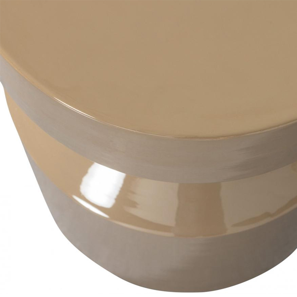 WOOOD Bijzettafel Ferry Ø30x47cm Metaal - Sponge - Afbeelding 3