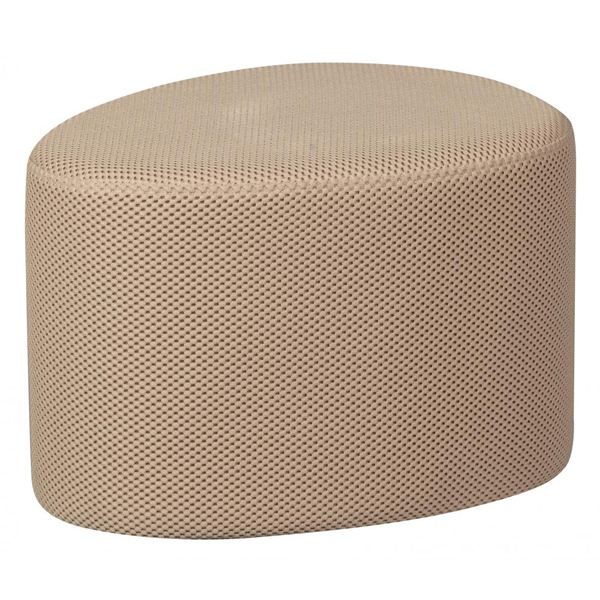 WOOOD Poef Puuk Mesh - Naturel