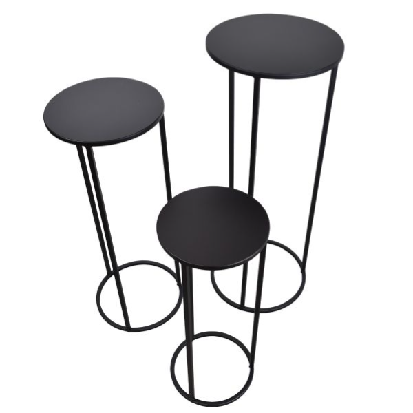 Plantentafel set 3 stuks - Zwart - Afbeelding 2