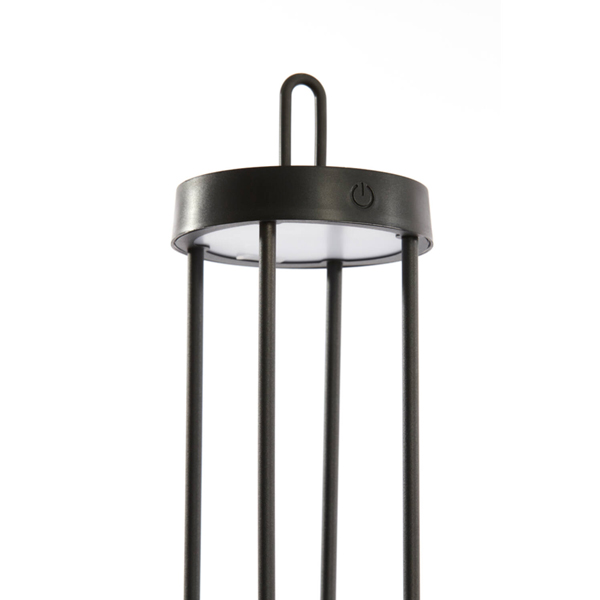 Tafellamp ISALO Ø13X28cm LED - Zwart - Afbeelding 3