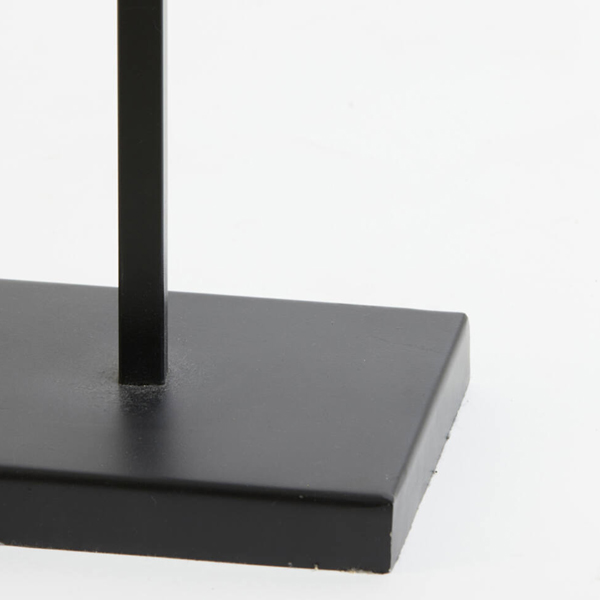 Vloerlamp SHIVA 30x15x141cm - Mat Zwart - Afbeelding 4