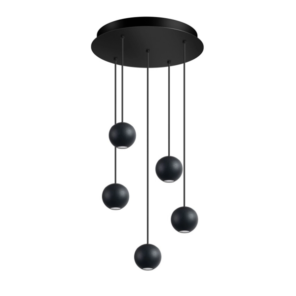 ETH Hanglamp - Grace - 5 Lichts Rond