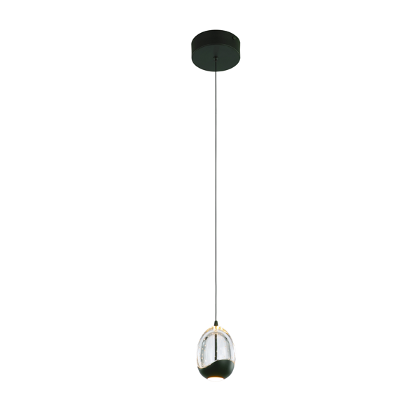 Hanglamp Egg - 1 Lichts - Zwart