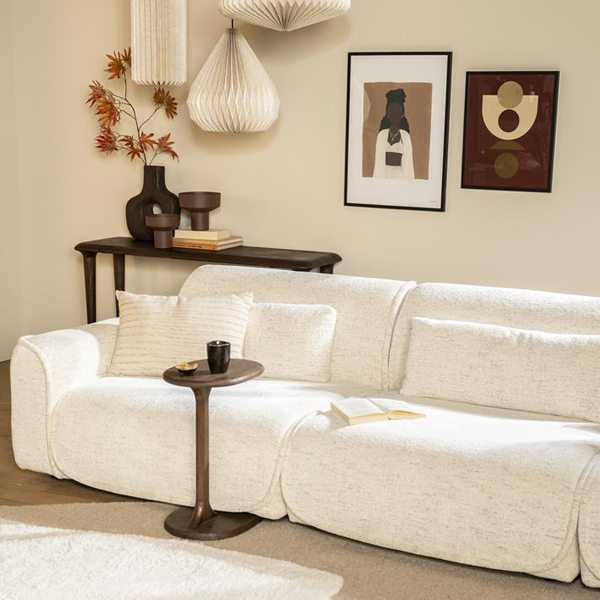 Bijzettafel Fenix - Bruin - Afbeelding 2