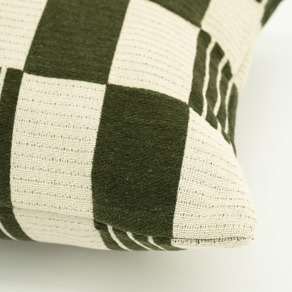 Sierkussen Twist - Groen - 45x45cm - Afbeelding 2