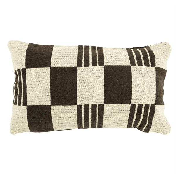 Sierkussen Twist - Bruin - 35x55cm