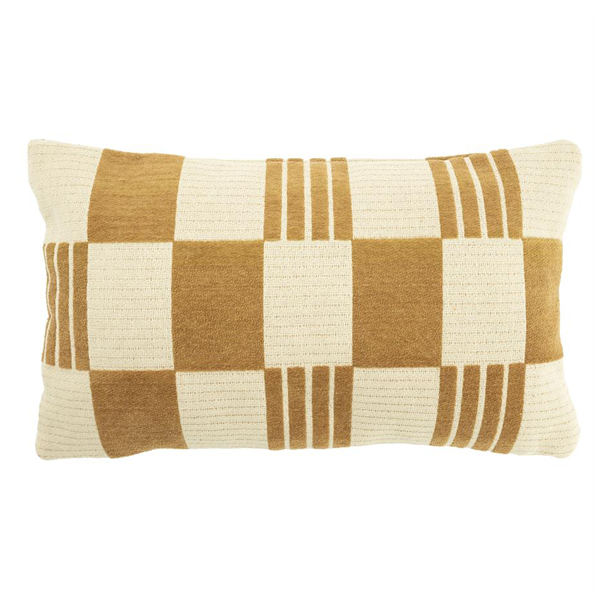 Sierkussen Twist - Mosterd - 35x55cm