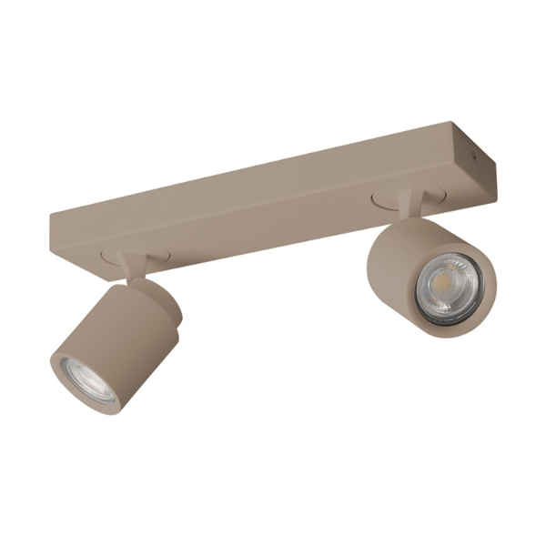 Spot Razza 2-lichts Balk - Crème