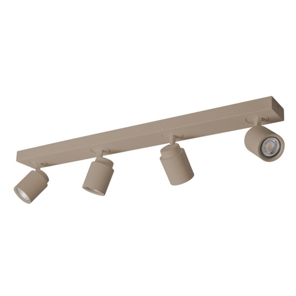 4-lichts Spot balk Razza - Crème